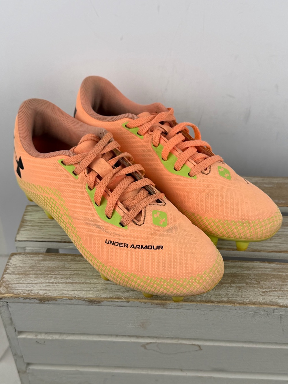 Under Armour shadow select 2 FG Jr. soccer cleats size 2.5Y
